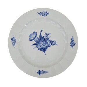 Royal Copenhagen Denmark Ribbed Round Chop Plate 8543